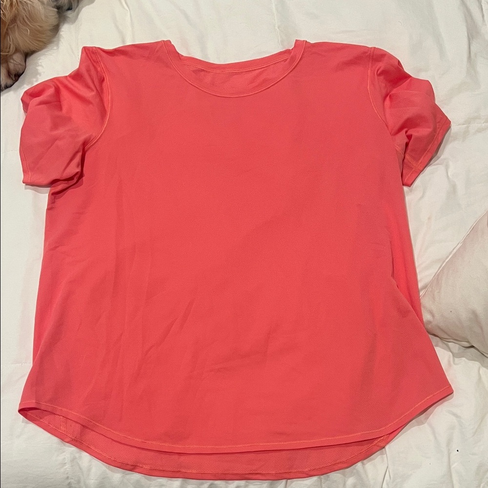 lululemon athletica Pink Short Sleeve Tee